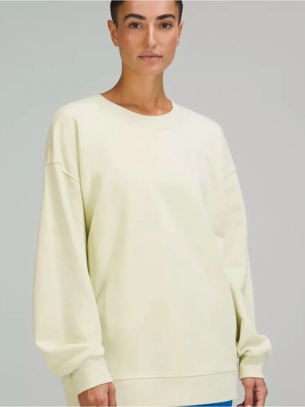 lululemon athletica Light Cream yellow Crewneck Pullover - Picture 6 of 6